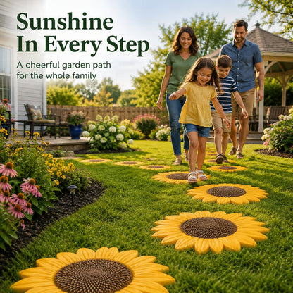 🌻 Reusable Sunflower Stepping Stone Mold!!!