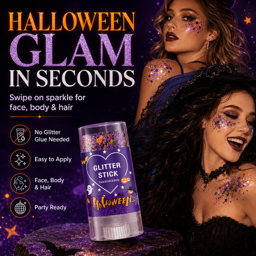 ✨Halloween Glitter Stick-Swipe On Bold Sparkle in Seconds