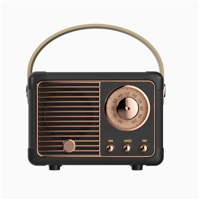 🔥Flash Sale: 50% OFF🎁Portable Retro Bluetooth Speaker with Rechargeable Battery