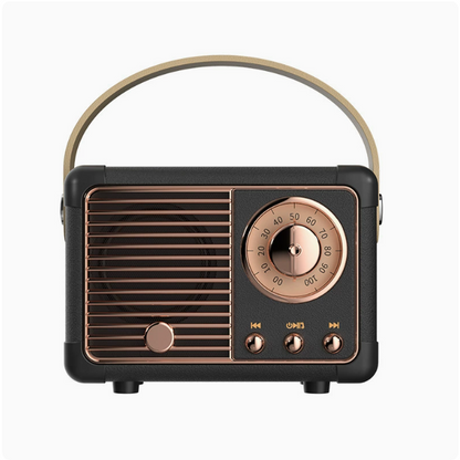 🔥Flash Sale: 50% OFF🎁Portable Retro Bluetooth Speaker with Rechargeable Battery