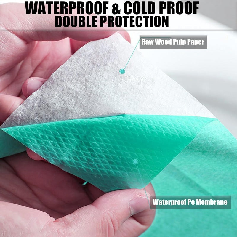 Extra-Large Disposable Toilet Seat Covers – Waterproof Travel Liners