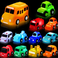 12PCS Traffic&Construction Vehicles