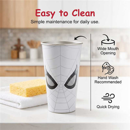 🕷 Spider Hero Color-Changing Tumbler