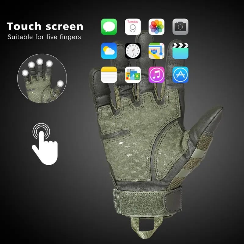 🧤Full-Finger Protective Tactical Gloves|Grip. Protect. Keep Moving.