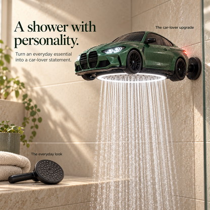 🚿 Sports Car Shower Head – Turn Your Daily Shower into a Car Lover’s Dream 🏎️