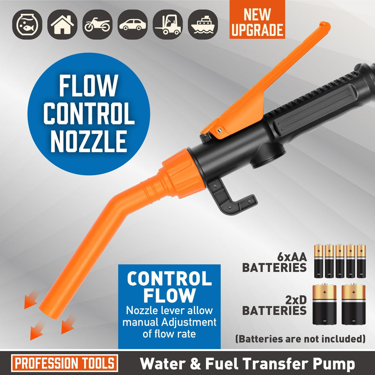 💯 #1  Best Seller 🚀🛡️Automobile Fuel Transfer Pump🚗