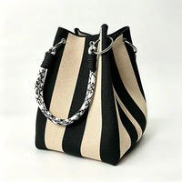 Black and Rice Stripes