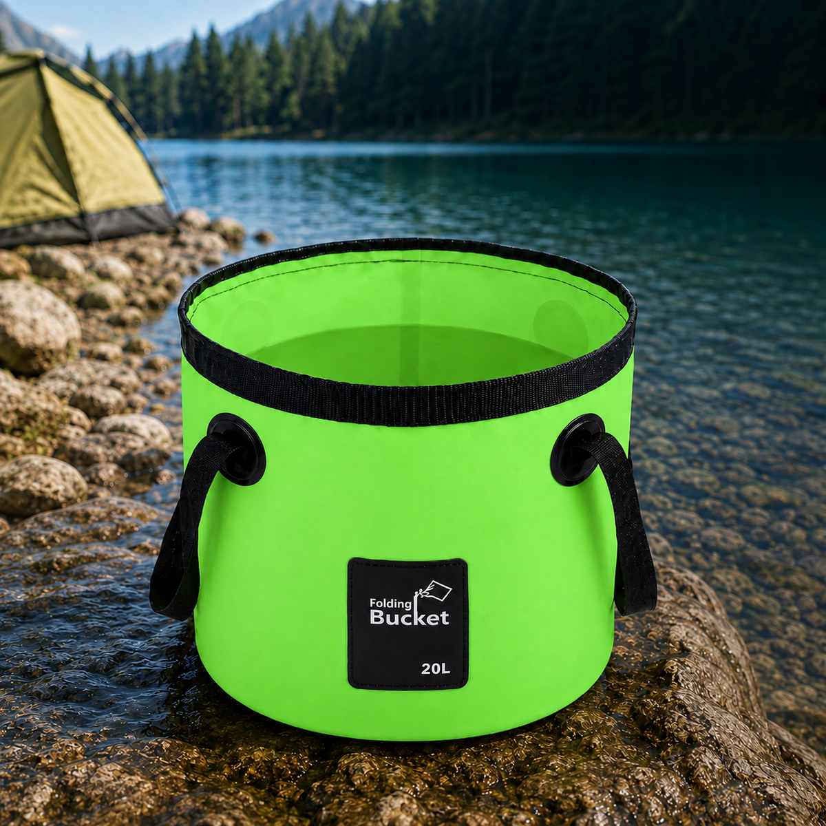 💧 Portable Collapsible Bucket – 12L/20L Foldable Water Bucket