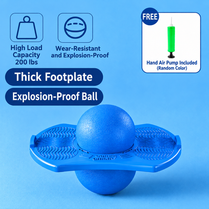 🚀 BounceBlitz™ – Kids' Inflatable Pogo Balance Board 🌈🏄‍♂️