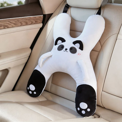 Kids Car Travel Pillow | Plush Head & Neck Support Buddy