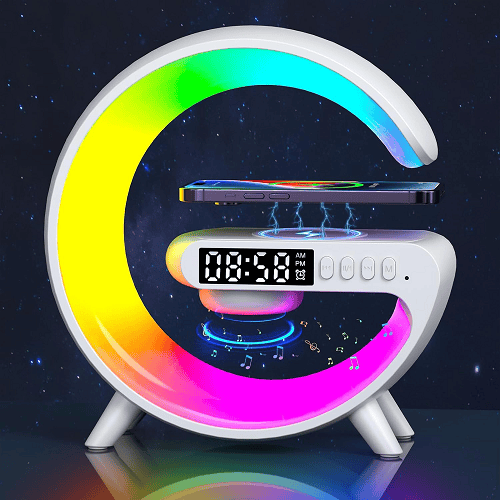 4-in-1 Smart Bedside Station – Light, Charge & Play Music