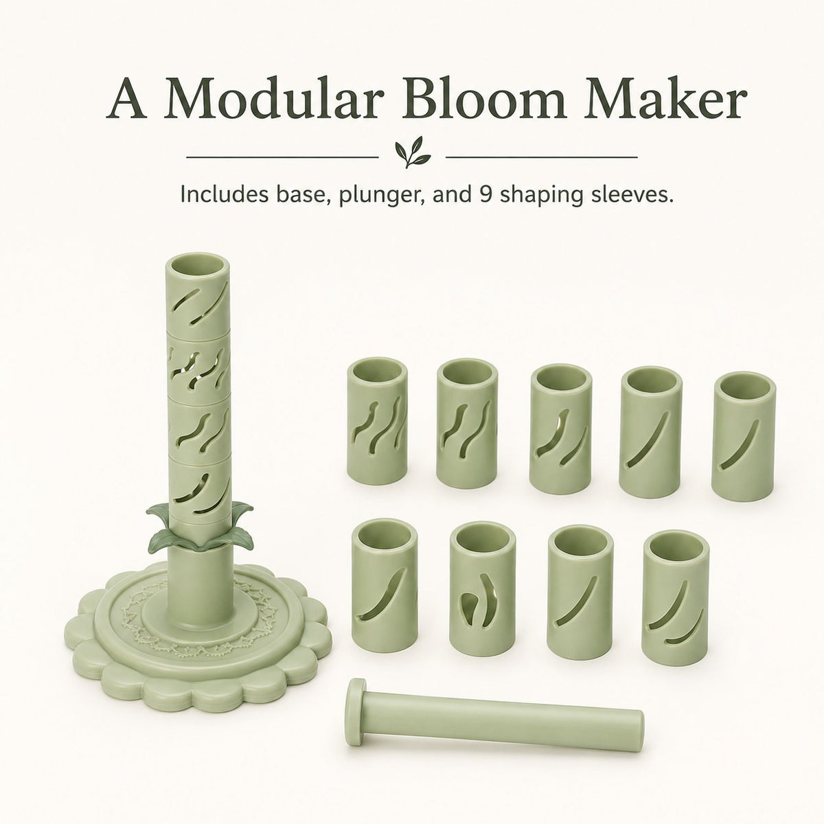🌸 Stop Shaping Every Petal by Hand – Modular Clay Flower Maker