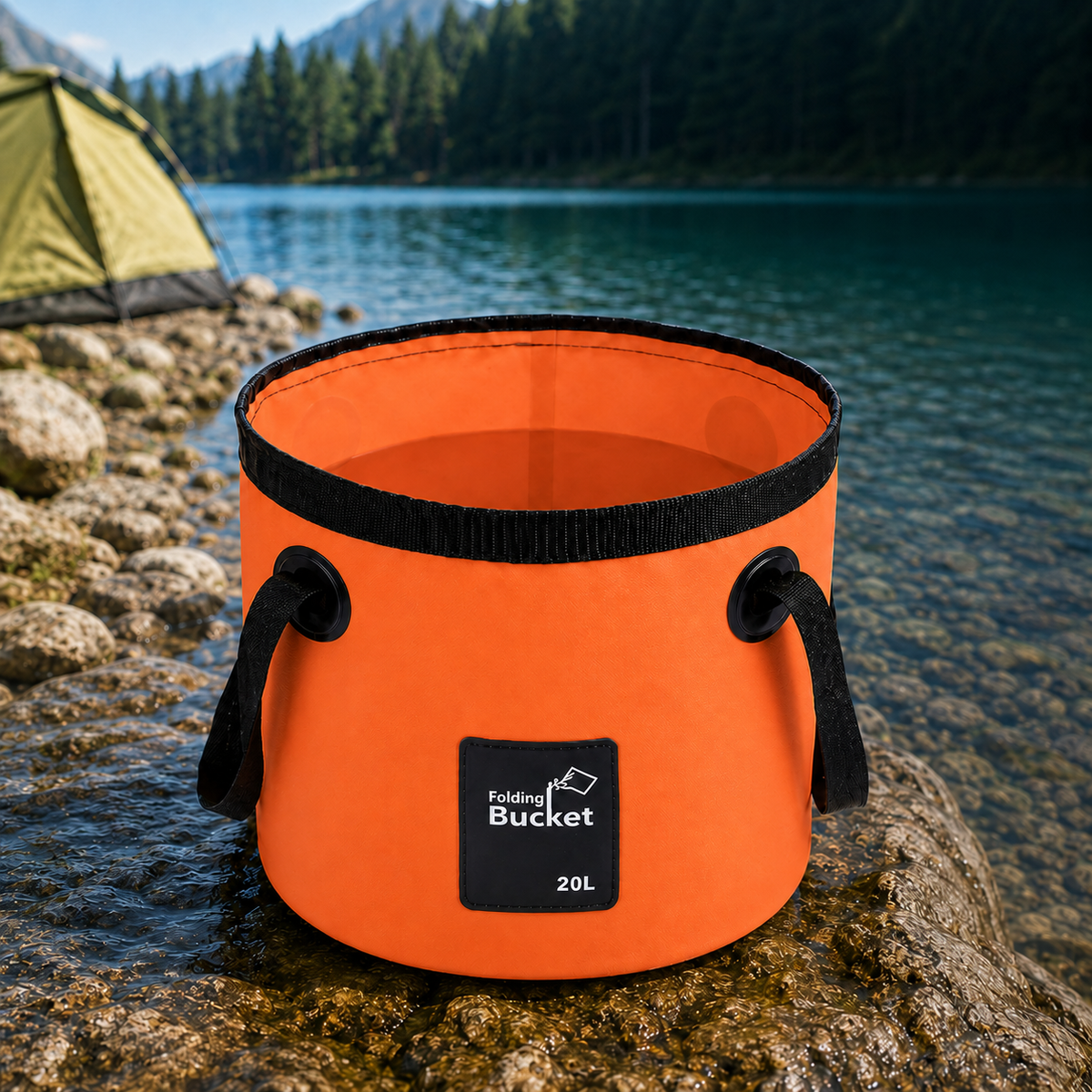 💧 Portable Collapsible Bucket – 12L/20L Foldable Water Bucket