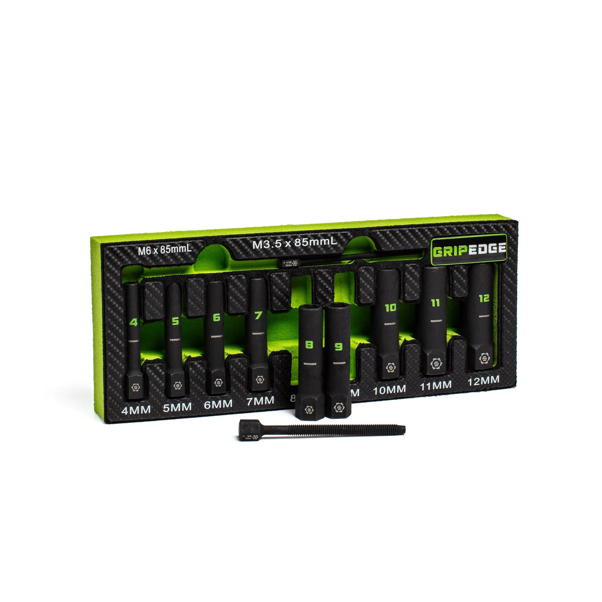 🔩 26-Pc Deep Socket Extractor Bundle — 4–25mm Metric, 1/4', 3/8' & 1/2' Drive