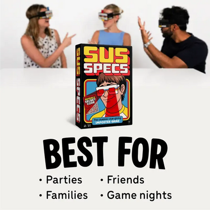 Lucky Egg Sus Specs - The Clueless Clue-Giving Imposter Game