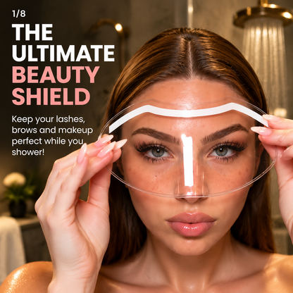 🚿 Clear Shower Face Shield – Waterproof Face Protector ✨