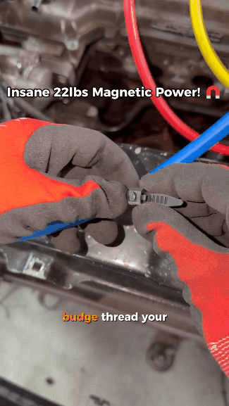 🔥HOT SALE🔥🧲 12 Pack Heavy Duty Magnetic Zip Tie Mounts for Cable Management