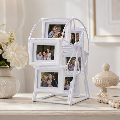 🎖️Rotating Ferris Wheel Photo Frame Vintage Home Family Display