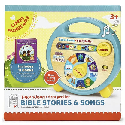 Bible Stories and Songs: Portable Electronic Player with 11 Books