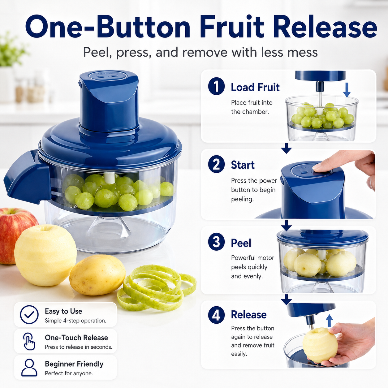 ⚡Electric Fruit & Vegetable Peeler