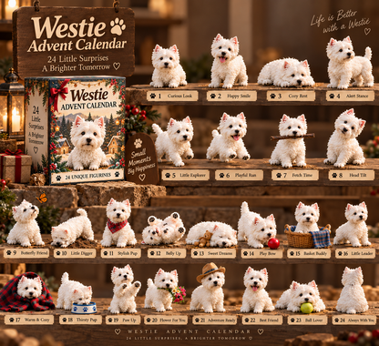 ❤️🐕 24 Days of Westies — 24 Little Personalities, One Big Love
