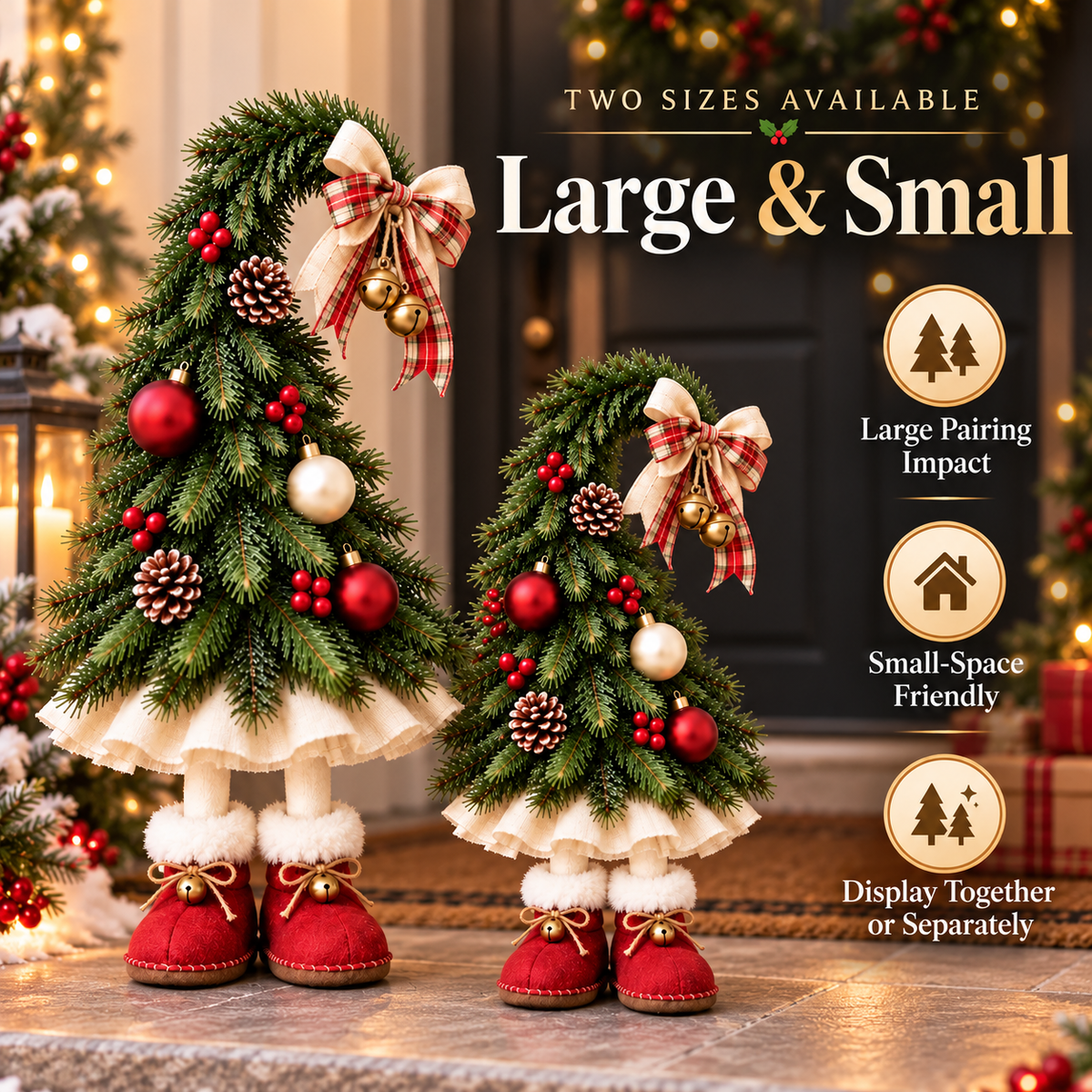 🎄Whimsical Christmas Elf Tree Decor