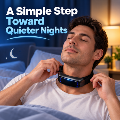 Bvuyomi™ Neck Wearable – Simple Bedtime Snoring Support