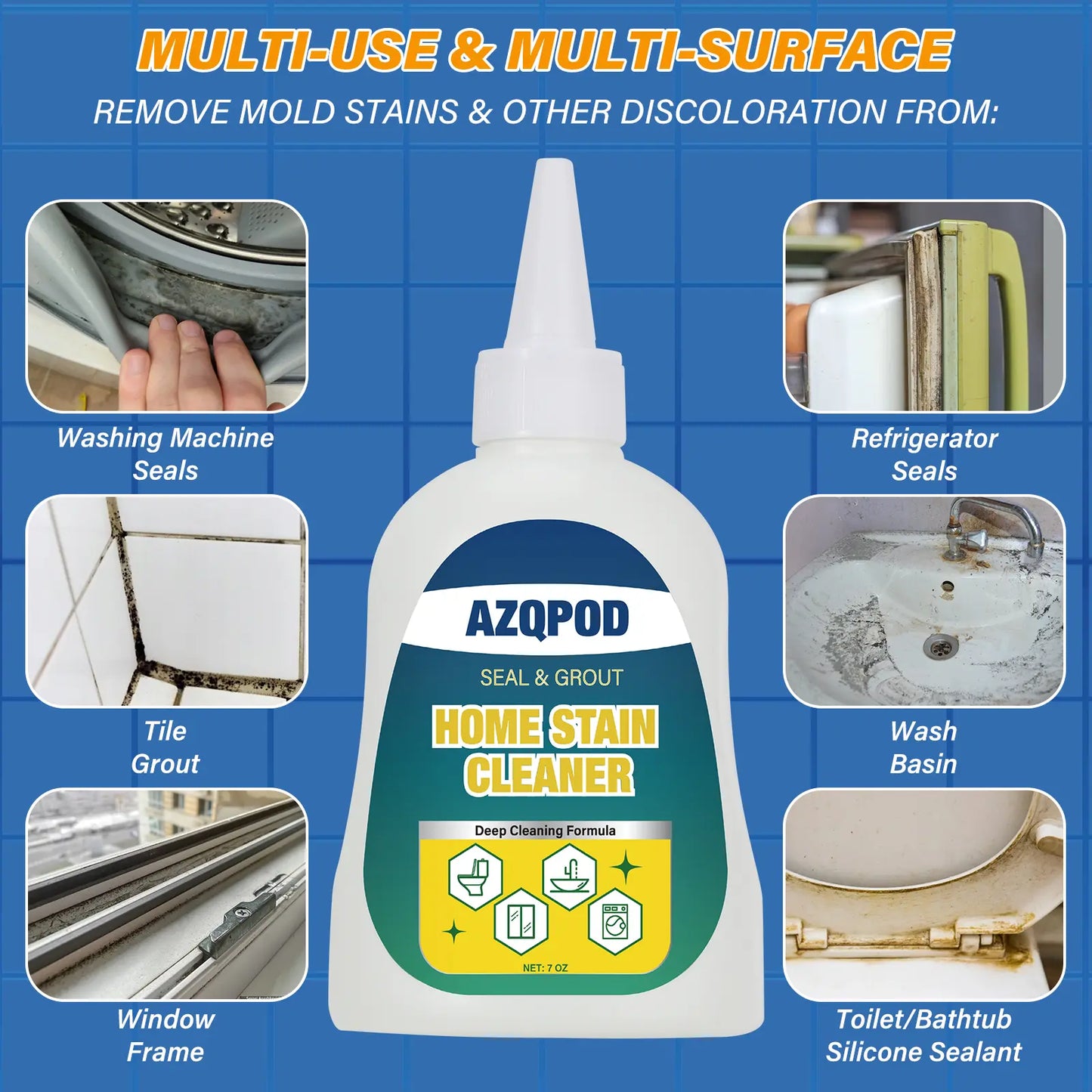 Mold Remover Gel – Heavy Duty Stain Cleaner