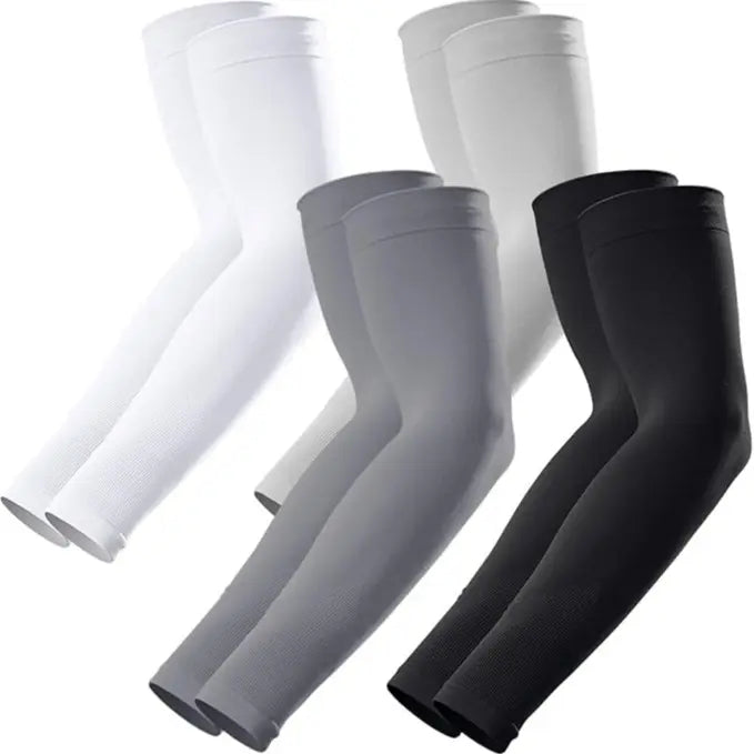 4 Pair-Black+White+flesh color+Light blue