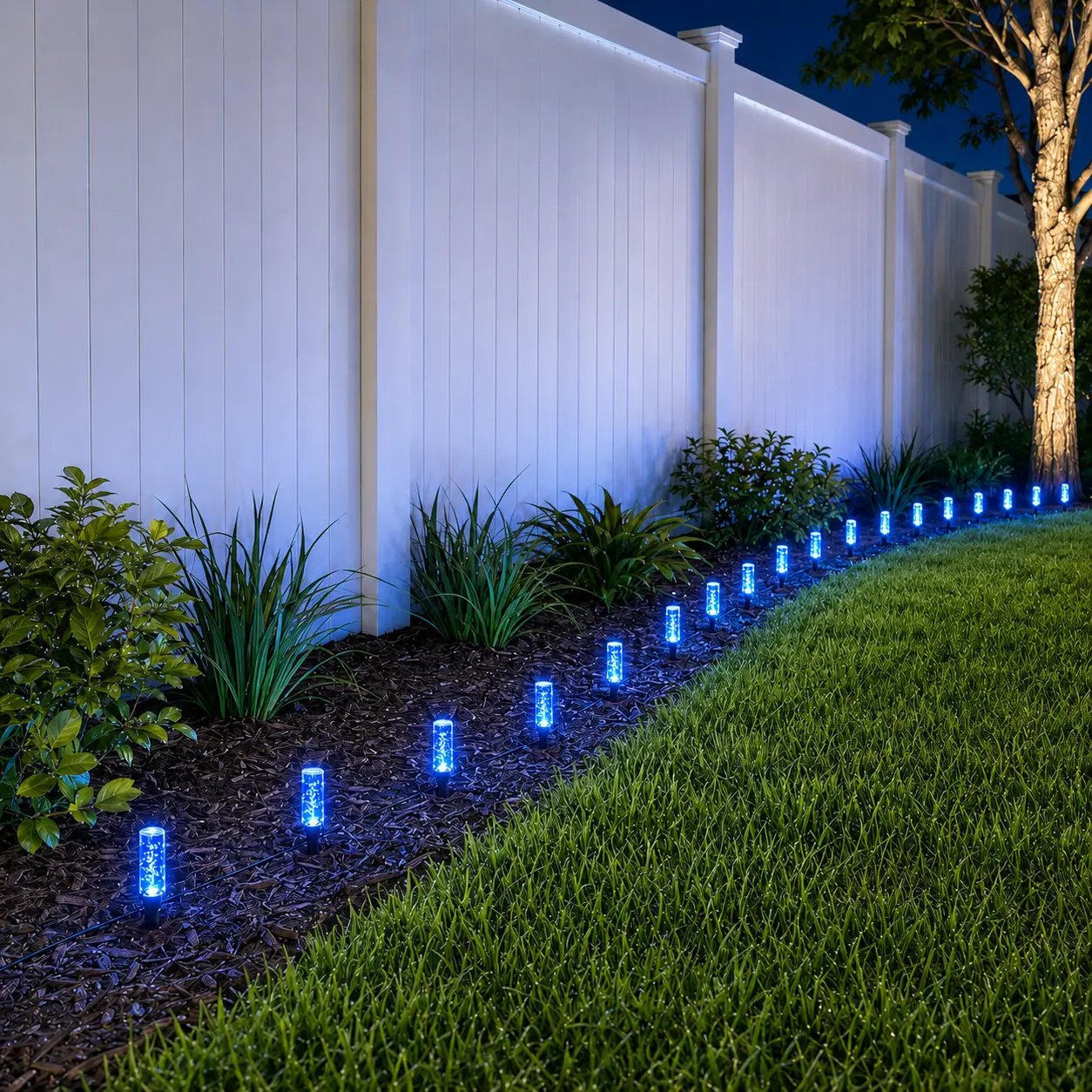 ☀️Set of 20 LED Solar Garden Stake Lights