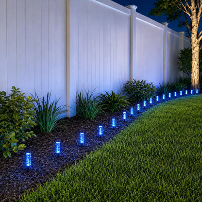 ☀️Set of 20 LED Solar Garden Stake Lights