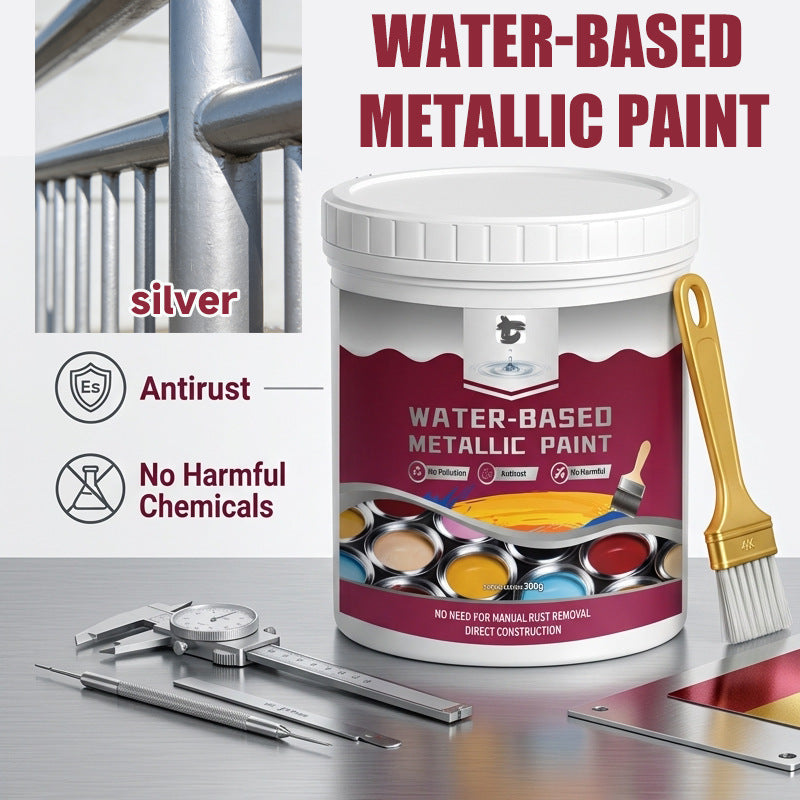 ✨ All-in-One Rust Converter Metallic Paint – Restore & Protect Metal