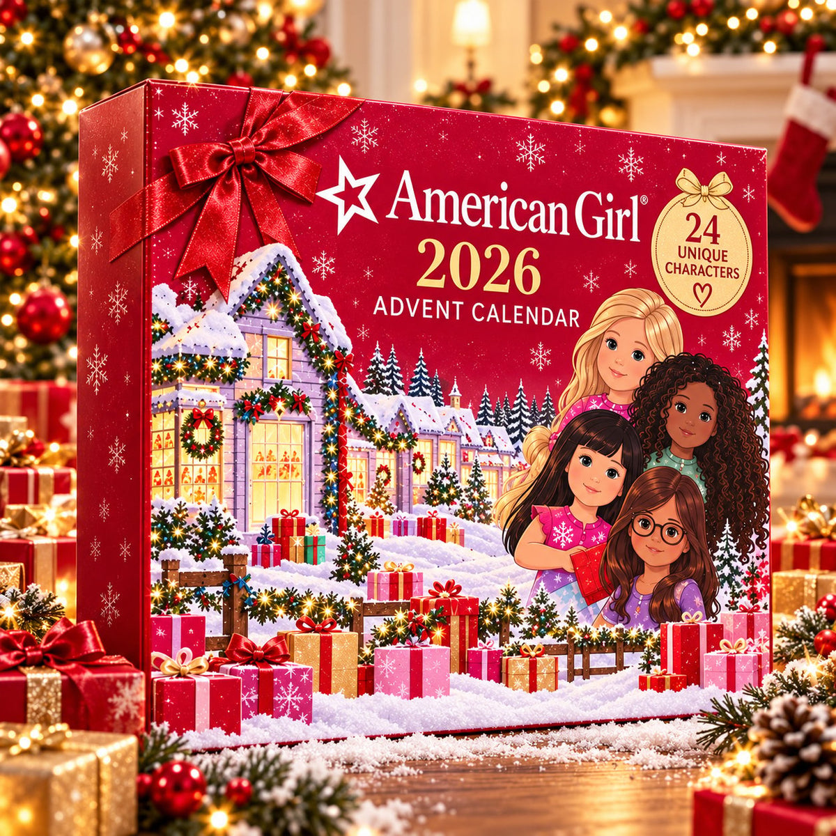 Limited Launch Price: 24-Day Pink Advent Calendar with Collector Minis