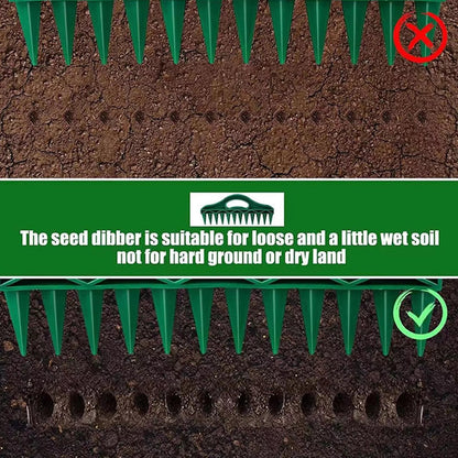🌱Precision Seed Spacer — 12-Hole Garden Seeder for Perfect Rows