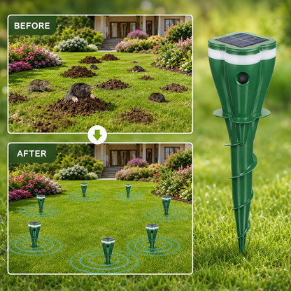 🔥Waterproof Solar Rodent Repeller🔥