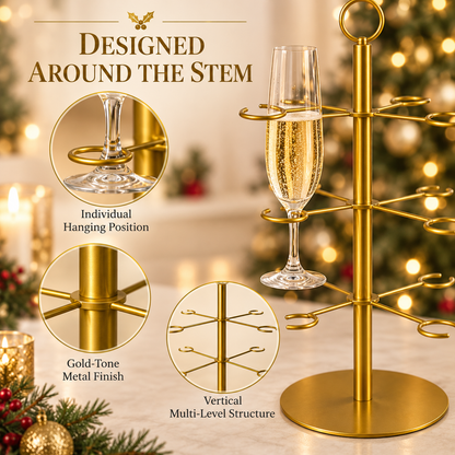 🥂✨Christmas Tree Wine Glass Holder