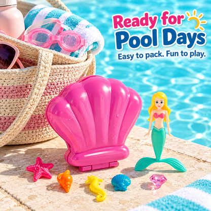 🐚 Drop the Shell. Watch the Mermaid Rise. – Water-Activated Pool Diving Toy
