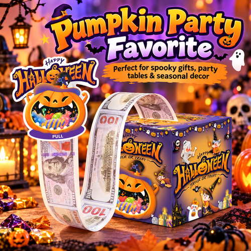 🎃 Halloween Money Pull Surprise Box – Make Cash the Best Part of the Gift