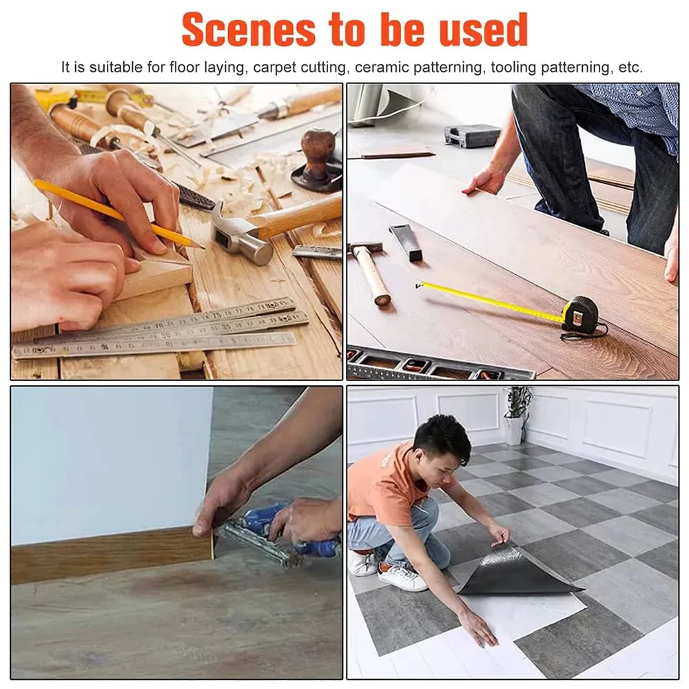 🛠️🔧Precision Contour Gauge with Lock – Adjustable Profile Copy Tool for Woodworking & Flooring