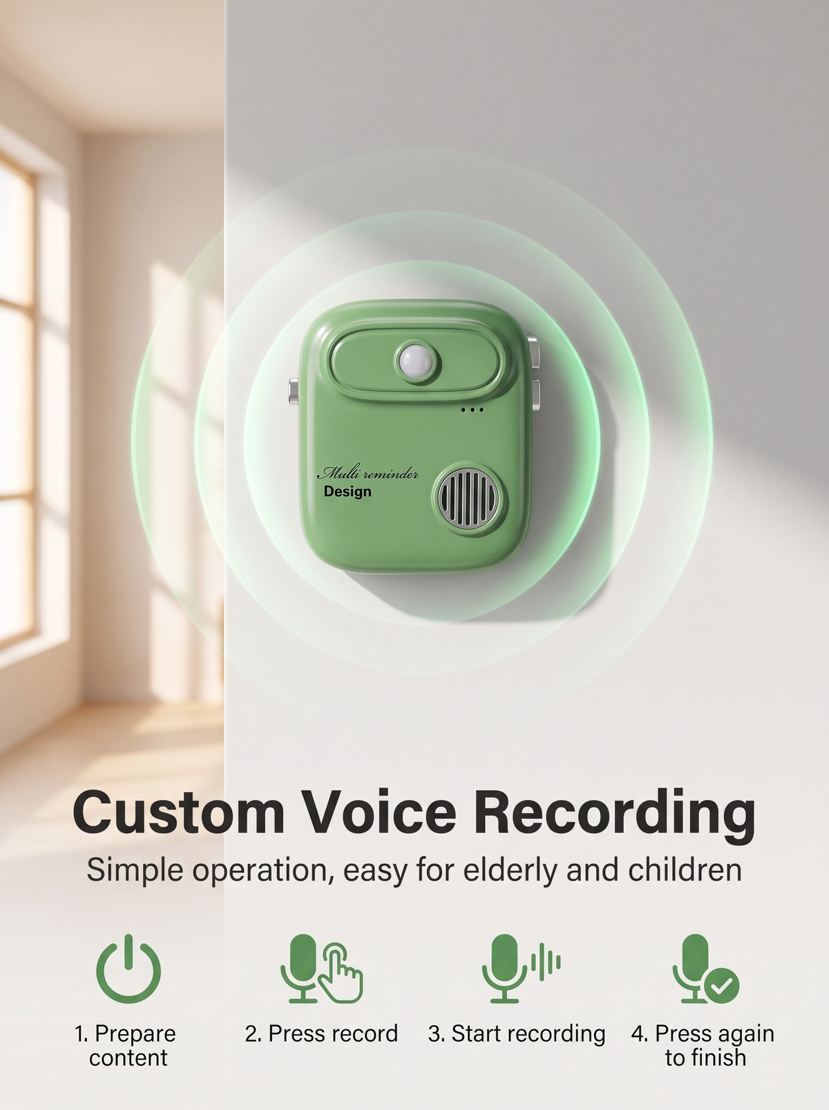 Don't Forget Your Keys! 🔑 Motion-Activated Voice Reminder & Key Holder