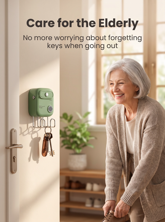 Don't Forget Your Keys! 🔑 Motion-Activated Voice Reminder & Key Holder