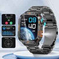 Black (Steel Watch Band)