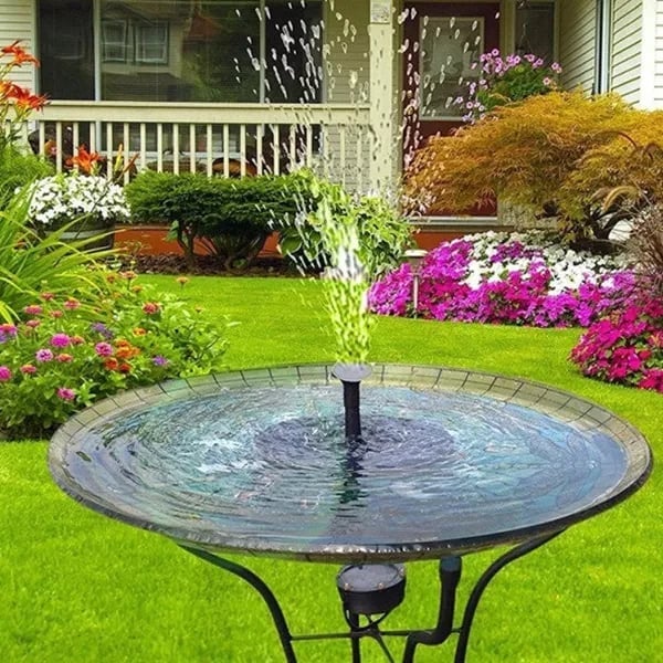 🔥Last Day 49% OFF - ⛲🐦Floating Solar Bird Bath Fountain with Multiple Spray Nozzles