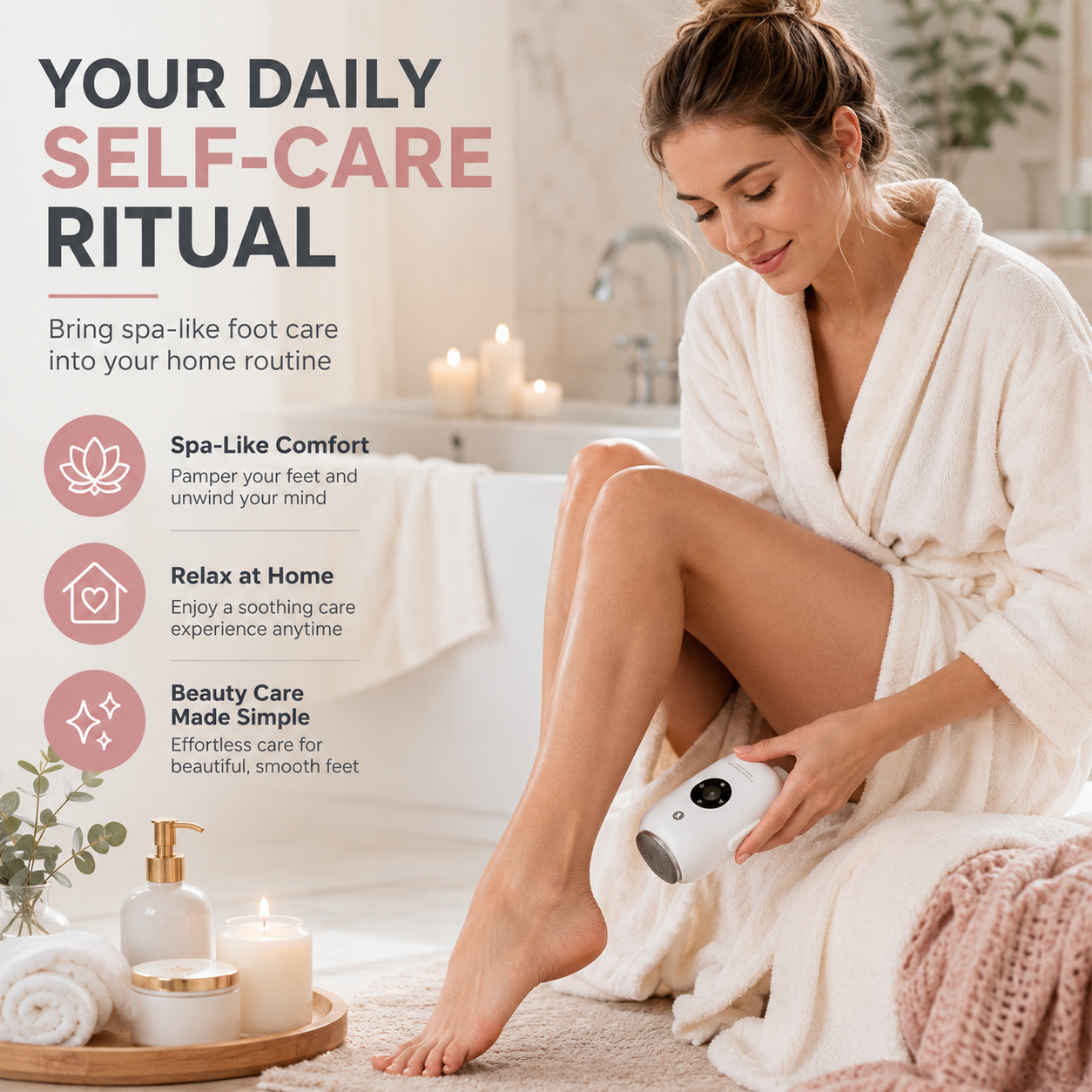 🦶Automatic Foot Pedicure Grinder-Get Smoother Feet at Home