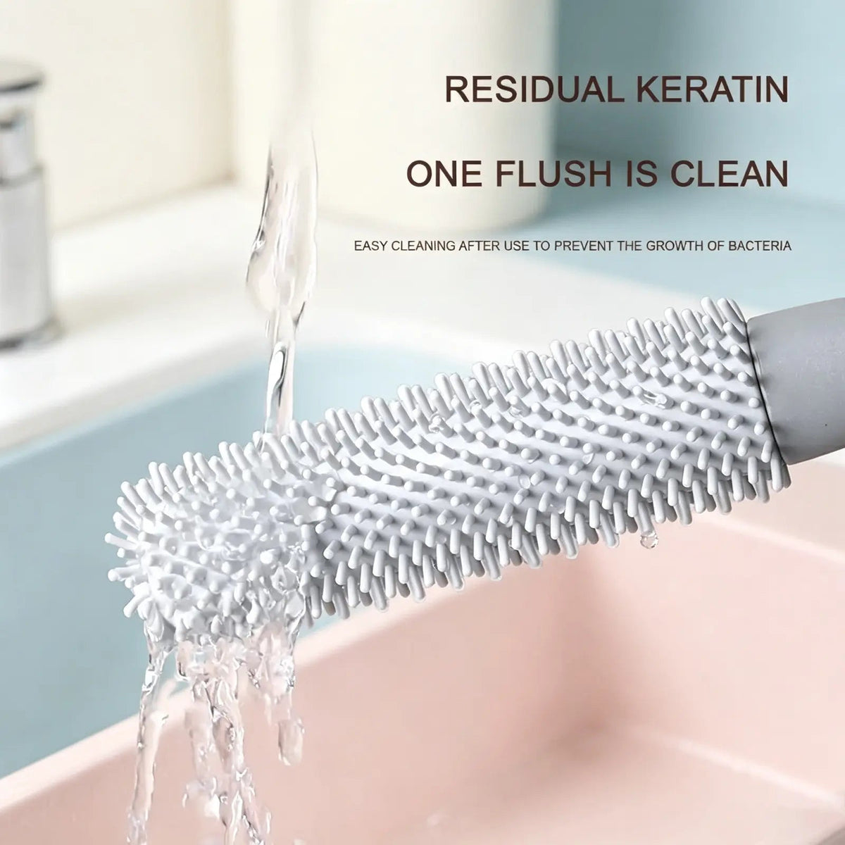 🦶🚿 Long-Handle Silicone Foot Cleaning Brush Set ✨ Easy-Reach Toe & Heel Care | 2 PCS