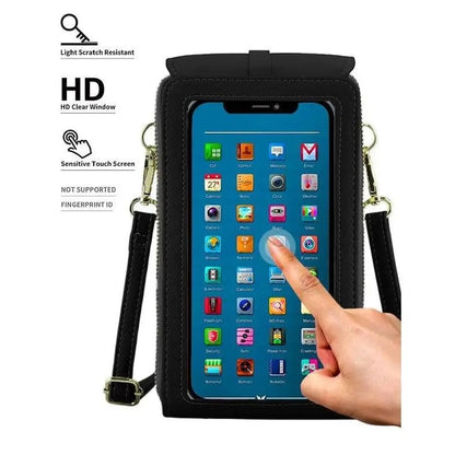 📱 Touchscreen Crossbody Phone Bag – Hands-Free Phone Wallet & Purse