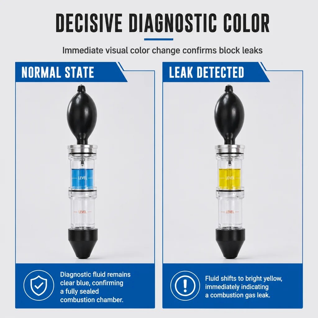 📍🔧 Combustion Chamber Leak Detector Kit