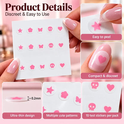 ❤️Drink Testing Stickers