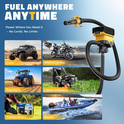 💯 #1  Best Seller 🚀🛡️Automobile Fuel Transfer Pump🚗