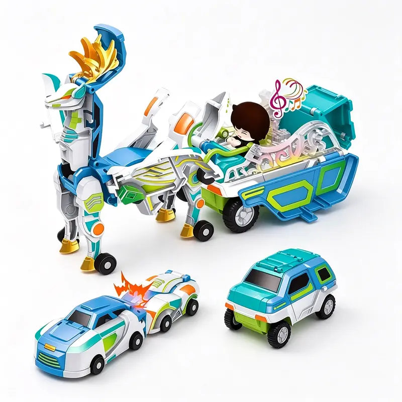 Musical Blue Deer